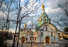 Руски ставропигијални храм Свете великомученице Катарине у Риму crkva svete katarine