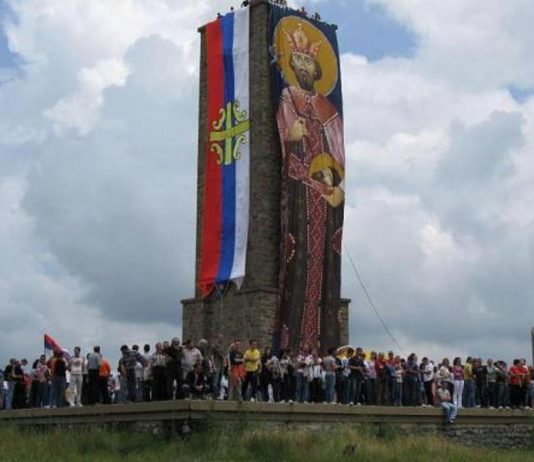 лазар и милош бране косово
