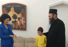МАЛОМ БОГДАНУ УРУЧЕН УГОВОР: Сину Оливера Ивановића стипендија Хиландара до пунолетства отац методије