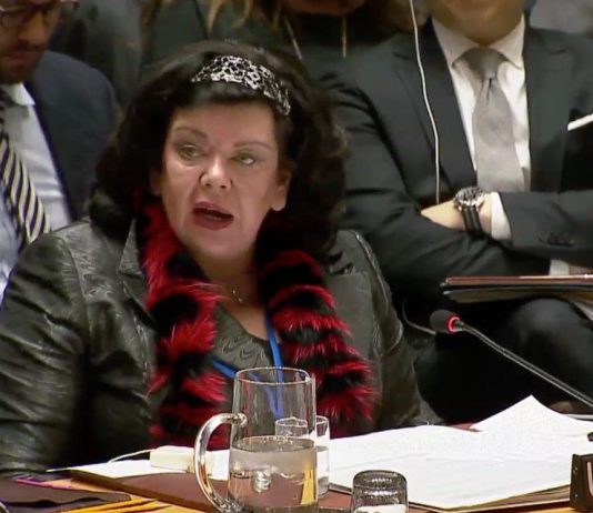 Британска представница у УН: Руска наука заостала карен пирс