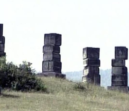 на гаравицама